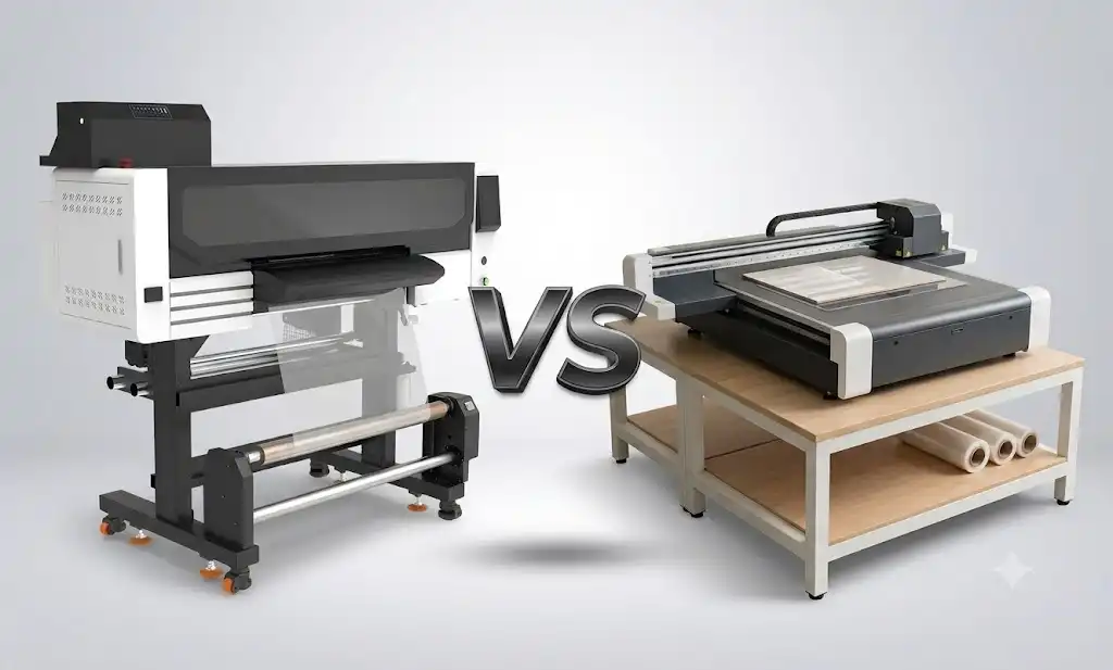Roll to Roll DTF Printer vs Flatbed: Which One Should You Buy?